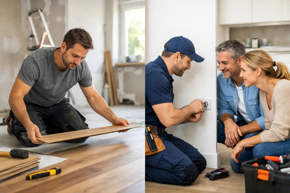Zelf plaatsen of installatiehulp bij renovatie