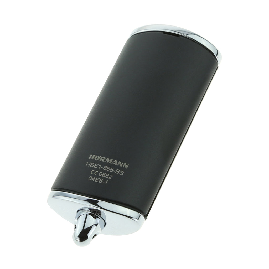 Hörmann HSE 1 handheld transmitter, BiSecur, black textured finish