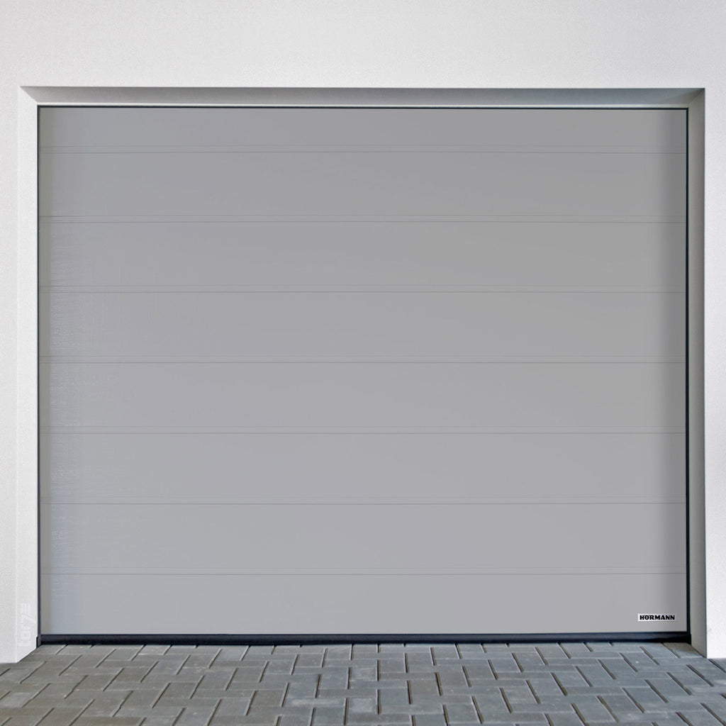 Hörmann garagepoort RenoMatic M-Profilering Woodgrain